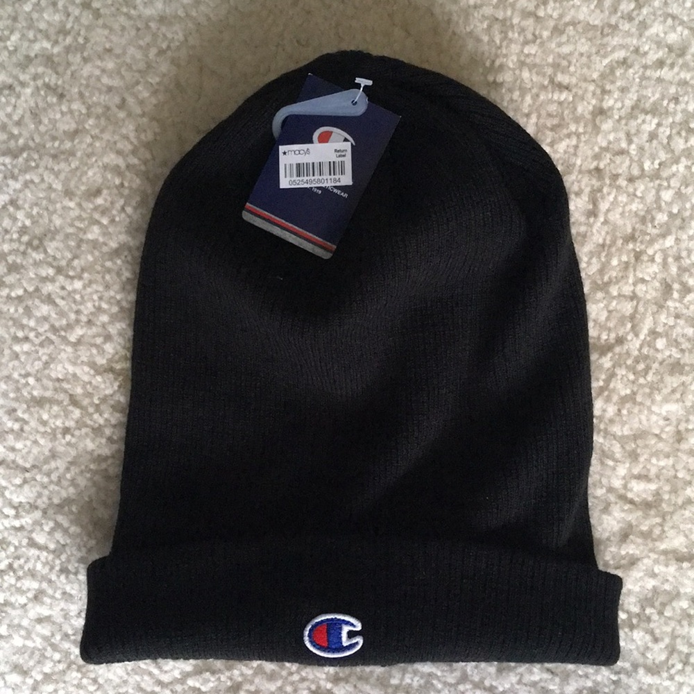 Champion Black Winter Hat